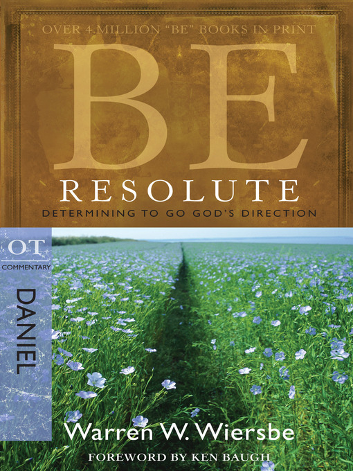 Title details for Be Resolute by Warren W. Wiersbe - Available